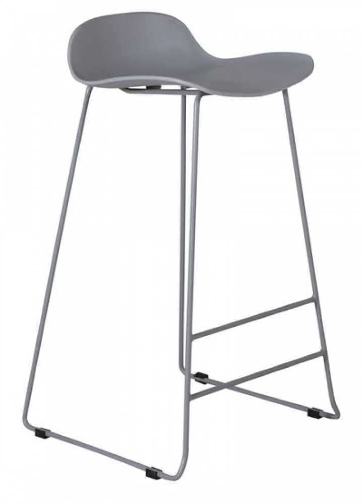 Barkruk \'Evanger\' - Grijs in de groep Meubels / Zitmeubels / Barkrukken bij Reforma (15348-555)