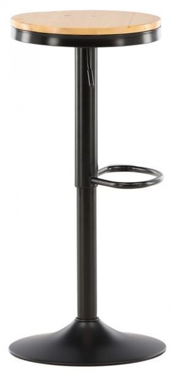 Barkruk \'Marstrand\' - Zwart in de groep Meubels / Zitmeubels / Barkrukken bij Reforma (15350-080)