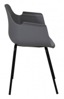 Stoel \'Fåvang Plast\' - Grijs/Zwart