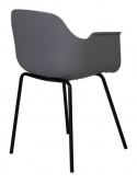 Stoel \'Fåvang Plast\' - Grijs/Zwart