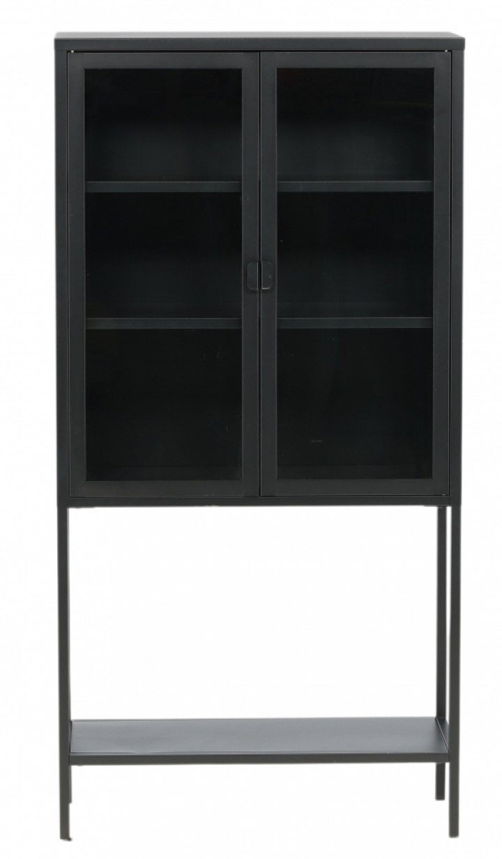 Kast \'Säffle\' - Zwart in de groep Meubels / Planken & opslag / Kasten en dressoirs bij Reforma (15359-208)