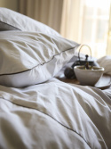 Beddenset \'Carlton\' 150x210 - Wit