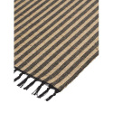 Loper \'Adam\' 33x120 - Zwart