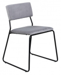 Stoel \'Ester\' - Grijs/Zwart