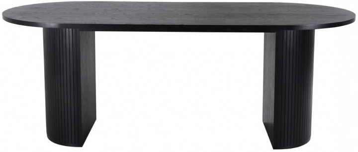 Eettafel \'Barkaby\' 90x200cm - Zwart in de groep Meubels / Tafels bij Reforma (15595-848)