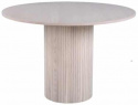 Eettafel \'Barkaby\' Rond 110cm - Wit