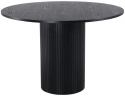 Eettafel \'Barkaby\' Rond 110cm - Zwart
