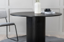 Eettafel \'Barkaby\' Rond 110cm - Zwart