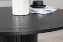 Eettafel \'Barkaby\' Rond 110cm - Zwart