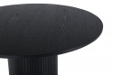 Eettafel \'Barkaby\' Rond 110cm - Zwart