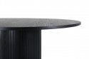Eettafel \'Barkaby\' Rond 110cm - Zwart