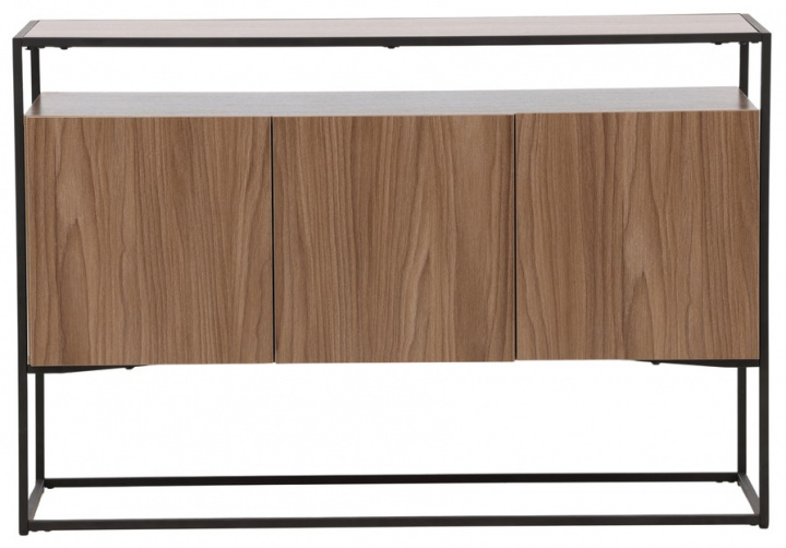 Kast \'Härnösand\' 120x80cm - Bruin in de groep Meubels / Planken & opslag / Kasten en dressoirs bij Reforma (15624-100)