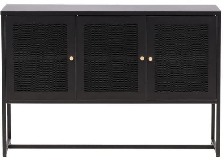 Kast \'Ekenäs\' 120x80 - Zwart in de groep Meubels / Planken & opslag / Kasten en dressoirs bij Reforma (15624-208)
