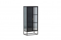 Kast \'Grebbestad\' 70x160cm - Zwart