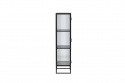Kast \'Grebbestad\' 70x160cm - Zwart