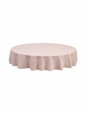 Tafelkleed \'Sabina\' Rond 200cm - Roze