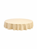 Tafelkleed \'Sabina\' Rond 200cm - Geel