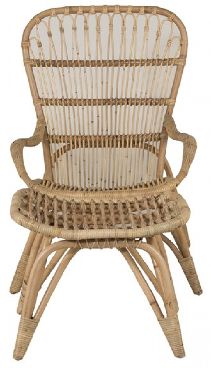 Fauteuil \'Edsta\' - Natuurlijk in de groep Meubels / Tuinmeubelen / Tuinstoelen bij Reforma (1571-6011)