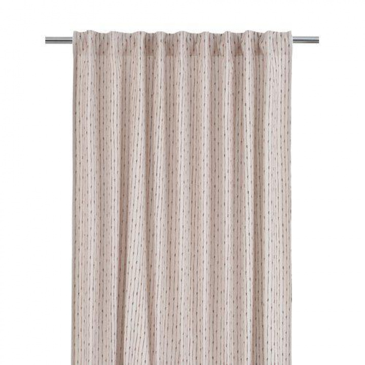 Gordijn \'Unni\' 2-pack 140x280 - Bruin in de groep Inrichting / Textiel / Gordijnen bij Reforma (1596-20-066)