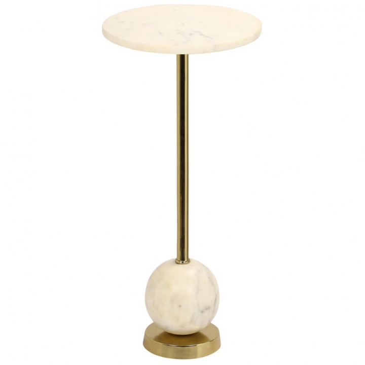 Bijzettafel \'Salo\' - Messing/Marmer in de groep Meubels / Tafels bij Reforma (1605000)