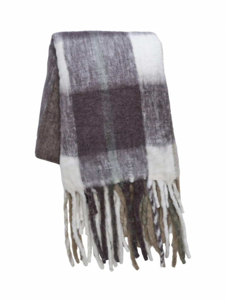 Plaid \'Bonnie\' 125x150 - Bruin in de groep Inrichting / Textiel / Plaids & dekens bij Reforma (1608-71-012)