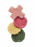 4-pack Glasonderzetters \'Vanja\' - Multi