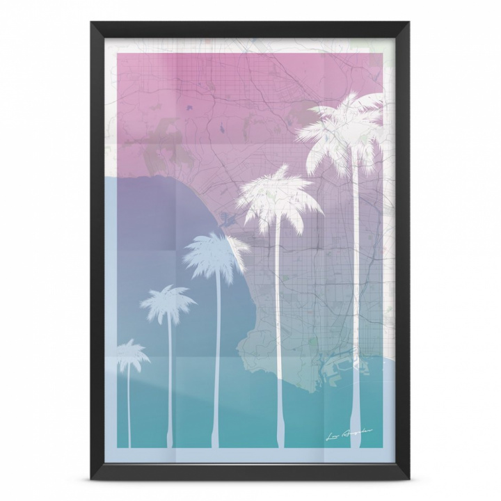 Poster \'The Palm Trees A4\' in de groep Inrichting / Decoratie / Schilderijen & posters bij Reforma (17022)
