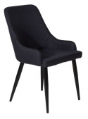 Stoel \'Folldal\' - Zwart stof