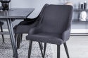 Stoel \'Folldal\' - Zwart stof