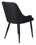 Stoel \'Folldal\' - Zwart stof