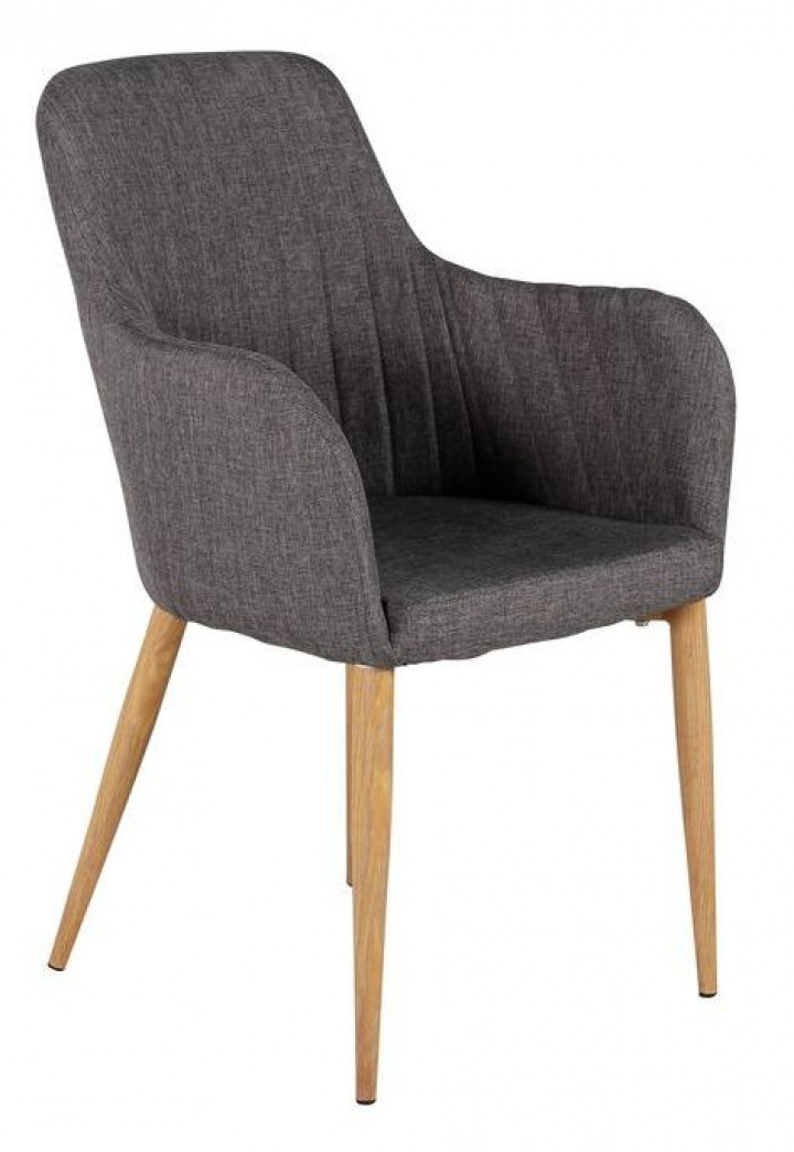 Stoel \'Fåvang\' - Donkergrijs in de groep Meubels / Zitmeubels / Stoelen bij Reforma (17702-450)