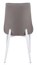 Stoel \'Fauske\' - Grijs/Wit