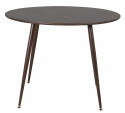 Eettafel \'Uddevalla\' Rond 100cm - Notenhout