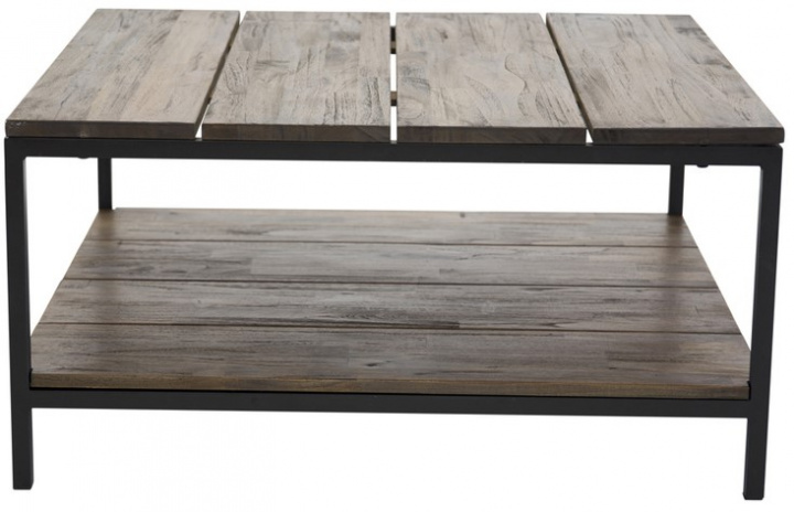 Salontafel \'Stenshuvud\' 80x80cm- Bruin in de groep Meubels / Tafels / Salontafels bij Reforma (18010-680)