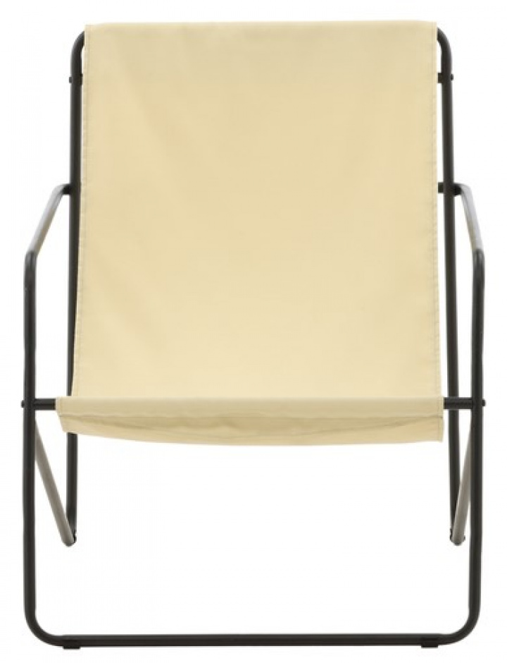Fauteuil \'Emmi\' - Beige/Zwart in de groep Meubels / Zitmeubels / Fauteuils bij Reforma (18048-070)