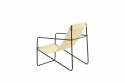 Fauteuil \'Emmi\' - Beige/Zwart