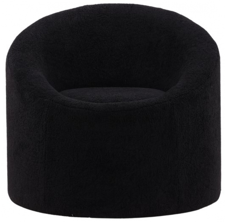 Fauteuil \'Västerljung\' - Zwart in de groep Meubels / Zitmeubels / Fauteuils bij Reforma (18048-139)