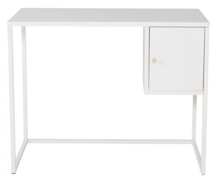 Bureau \'Bergslagen\' 45x95 - Wit in de groep Meubels / Tafels / Bureaus bij Reforma (18070-201)