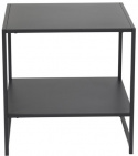 Bijzettafel \'Strömstad\' 51x51cm - Zwart