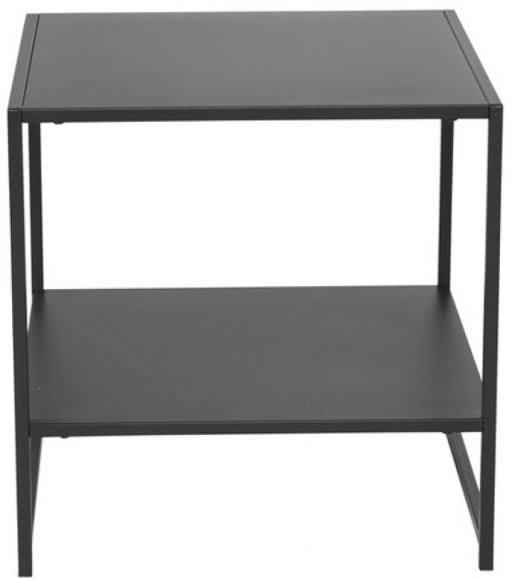 Bijzettafel \'Strömstad\' 51x51cm - Zwart in de groep Meubels / Tafels / Bijzettafels bij Reforma (18073-208)
