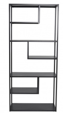 Plank \'Staal\' 85x188cm - Zwart