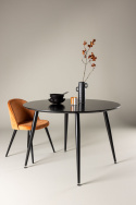 Eettafel \'Trosa\' Rond 120cm - Zwart