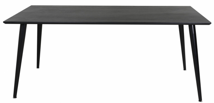 Eettafel \'Kristinehamn\' 180x90cm - Zwart in de groep Meubels / Tafels / Eettafel bij Reforma (18102-888)