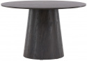 Eettafel \'Lisa\' Rond 120cm - Zwart