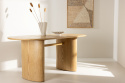 Eettafel \'Luleå\' Ovaal 90x180cm- Natuur