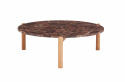 Salontafel \'Marble\' L - Bruin