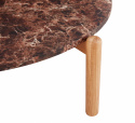 Salontafel \'Marble\' S - Bruin