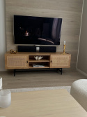 TV-meubel \'Stil\' - Natuur/Zwart