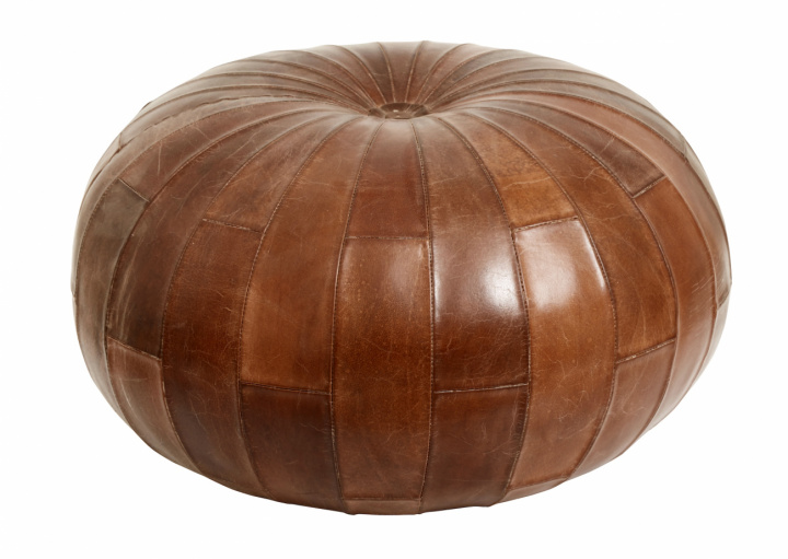 Zitpoef \'Rugby\' - Bruin in de groep Meubels / Zitmeubels / Houten krukken bij Reforma (1905)