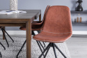 Stoel \'Eidsberg\' Spin - Bruin/Zwart